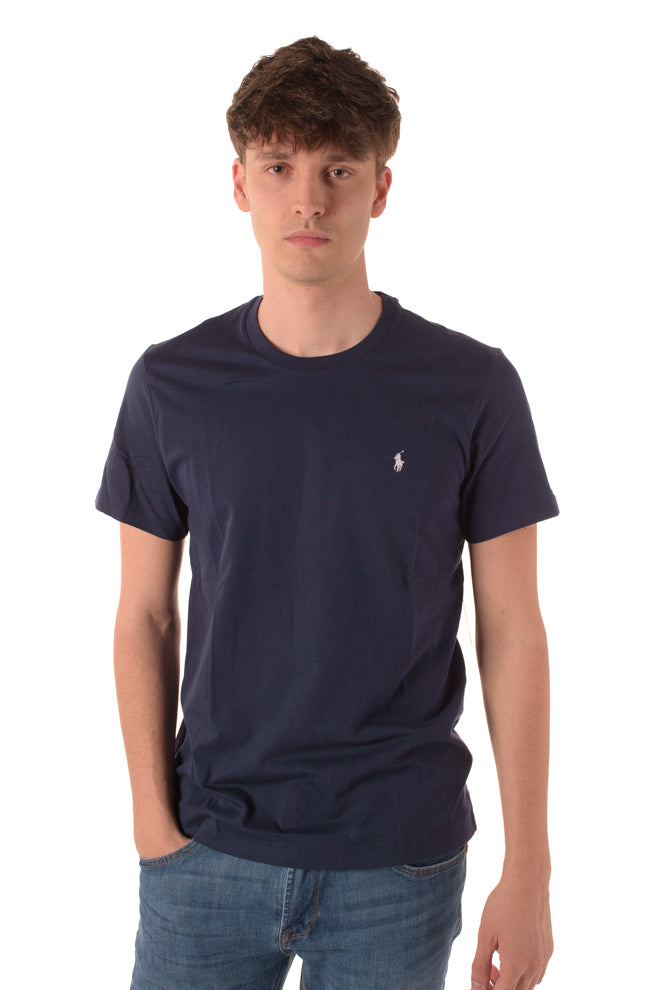T-shirt Basic Uomo Blu 