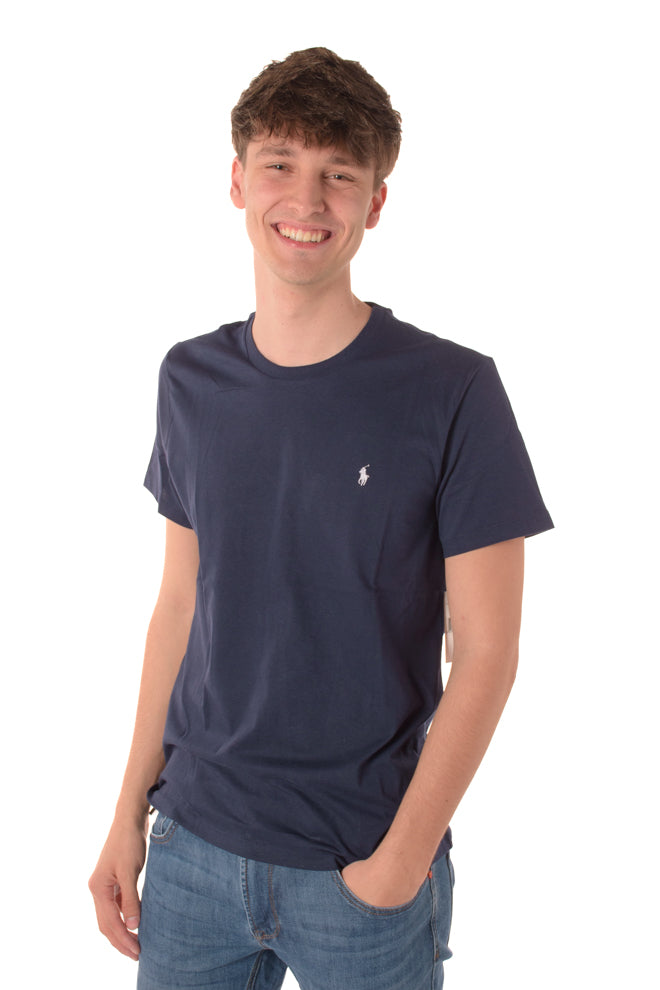 T-shirt Basic Uomo Blu 