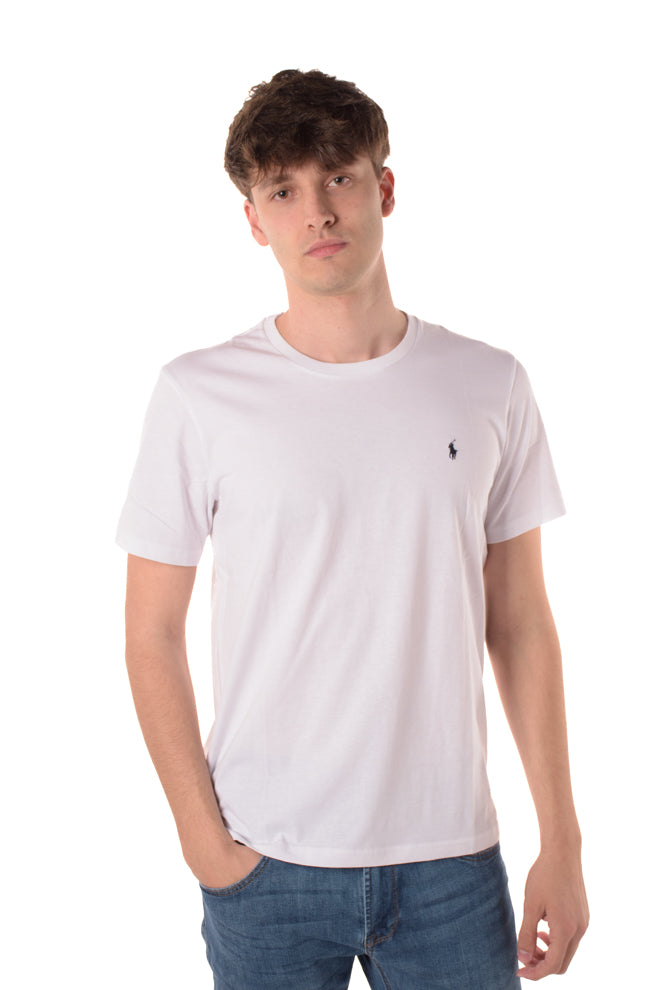 T-Shirt basic Uomo Bianca 