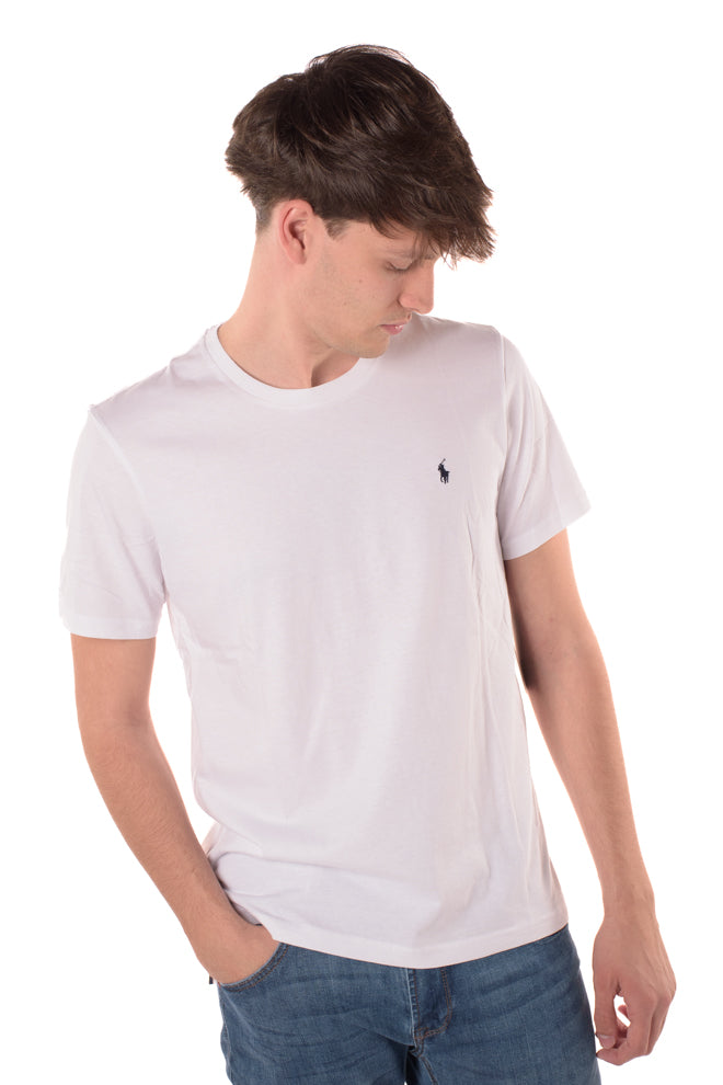 T-Shirt basic Uomo Bianca 