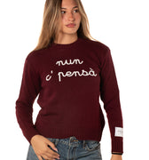 Maglione Nun c' pensa Donna 
