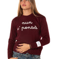 Maglione Nun c' pensa Donna 