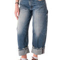 Jeans Risvolti Donna 