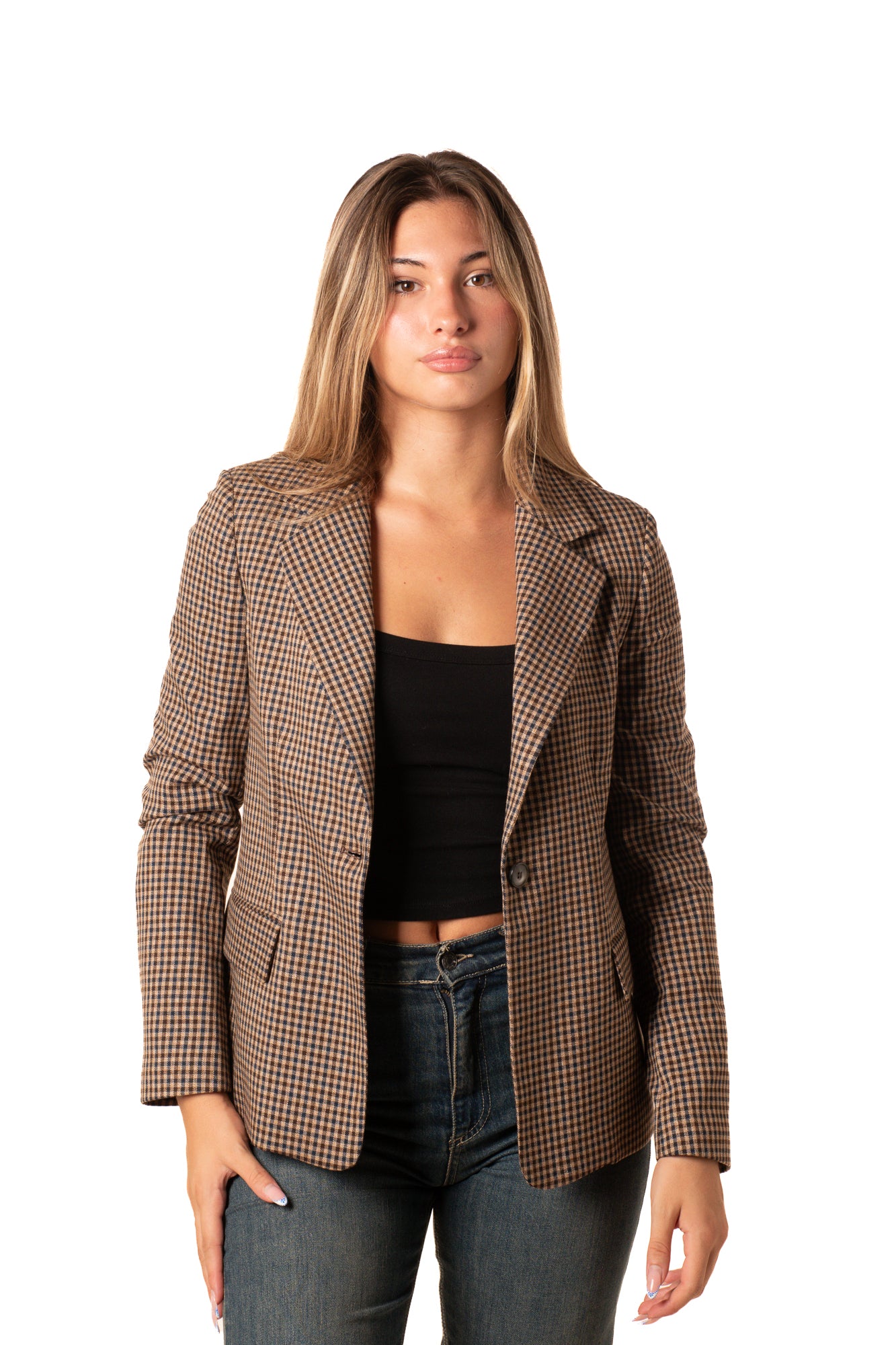 Blazer Check Donna 