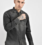 REPLAY CAMICIA JEANS GREY M4860Z.000GRY REPLAY