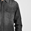 REPLAY CAMICIA JEANS GREY M4860Z.000GRY REPLAY
