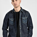 REPLAY CAMICIA JEANS BOTTONE PERLATO DARK DENIM M4860Z.512DKD REPLAY