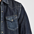 REPLAY CAMICIA JEANS BOTTONE PERLATO DARK DENIM M4860Z.512DKD REPLAY