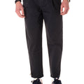 pantalone in cotone uomo navy 243438BLU BERNA