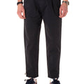 pantalone in cotone uomo navy 243438BLU BERNA