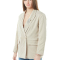 blazer doppiopetto donna beige JGE-L017BEIGE HAVEONE