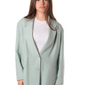 blazer oversive donna menta JMY-L048VERDE HAVEONE