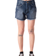 shorts in denim donna blu 1713/FBBLU KLIXS JEANS