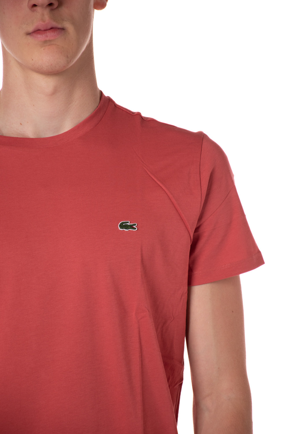 tshirt logo uomo arancione 