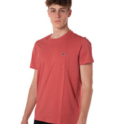 tshirt logo uomo arancione 