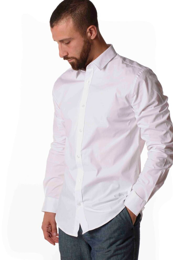 Only & Sons Camicia Slim Andy Uomo 22026000BIANCO ONLY & SONS