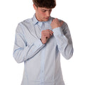 Only & Sons Camicia Slim Andy Uomo 22026000CELESTE ONLY & SONS