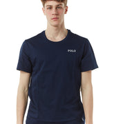 tshirt label uomo blu 