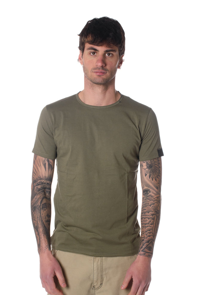 T.Shirt Slim Fit Uomo Verde 