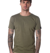 T.Shirt Slim Fit Uomo Verde 
