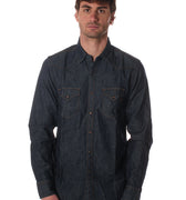 Camicia Jeans Uomo Blu M4023.63060ABLU REPLAY
