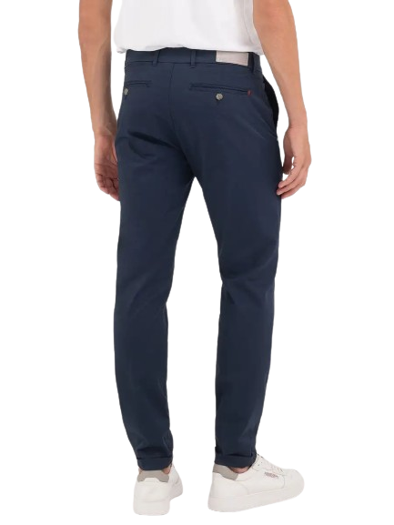 Pantalone Chino Slim Brad Uomo Blu 