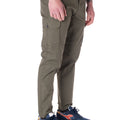 pantalone cargo uomo verde 