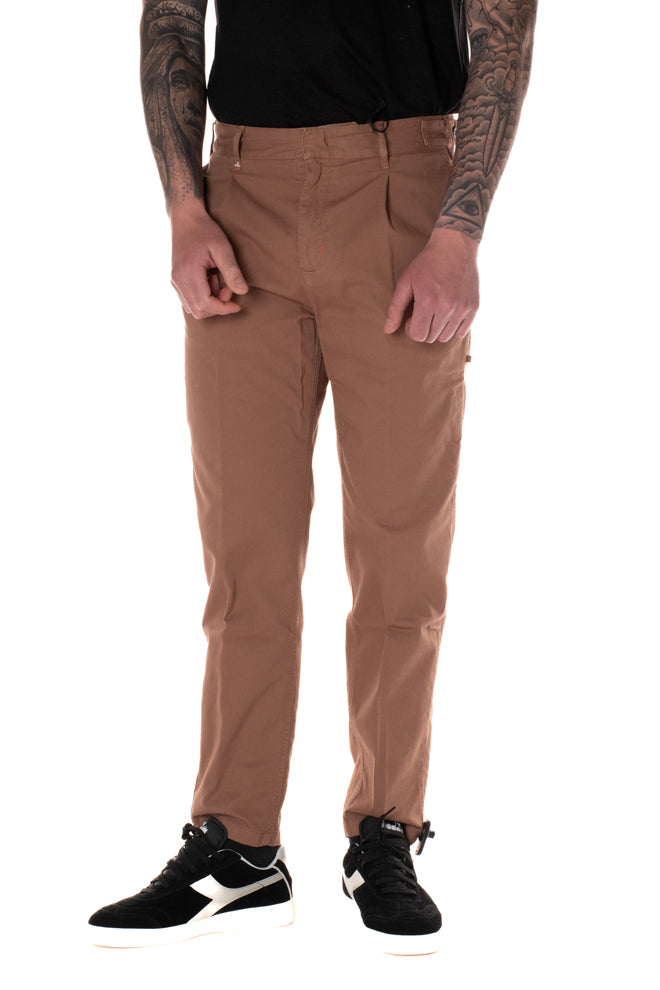 Pantalone Chino Uomo M2511123MARRONE BERNA