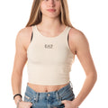 Canotta Logo Donna W000504BEIGE EA7