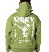 Felpa Visions Uomo 112470243VERDE OBEY