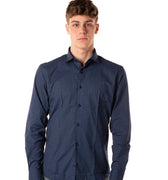 Camicia Fantasia Uomo NEW PRINT302808BLU TELAMIRA