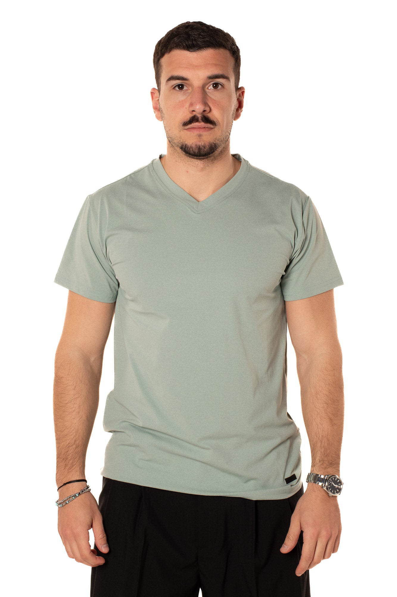 Tshirt V Neck Uomo 