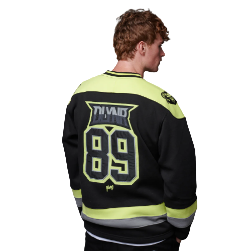 Felpa Goat Hockey Uomo Nera SW524NERO DOLLY NOIRE