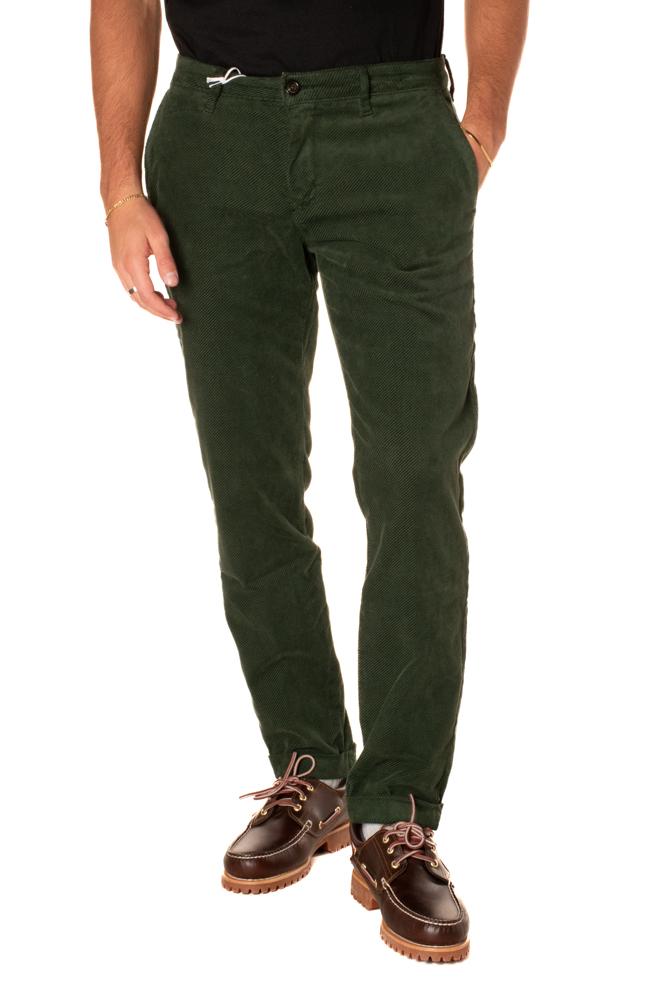 Pantalone Velluto Uomo 1056VERDE RICICLO
