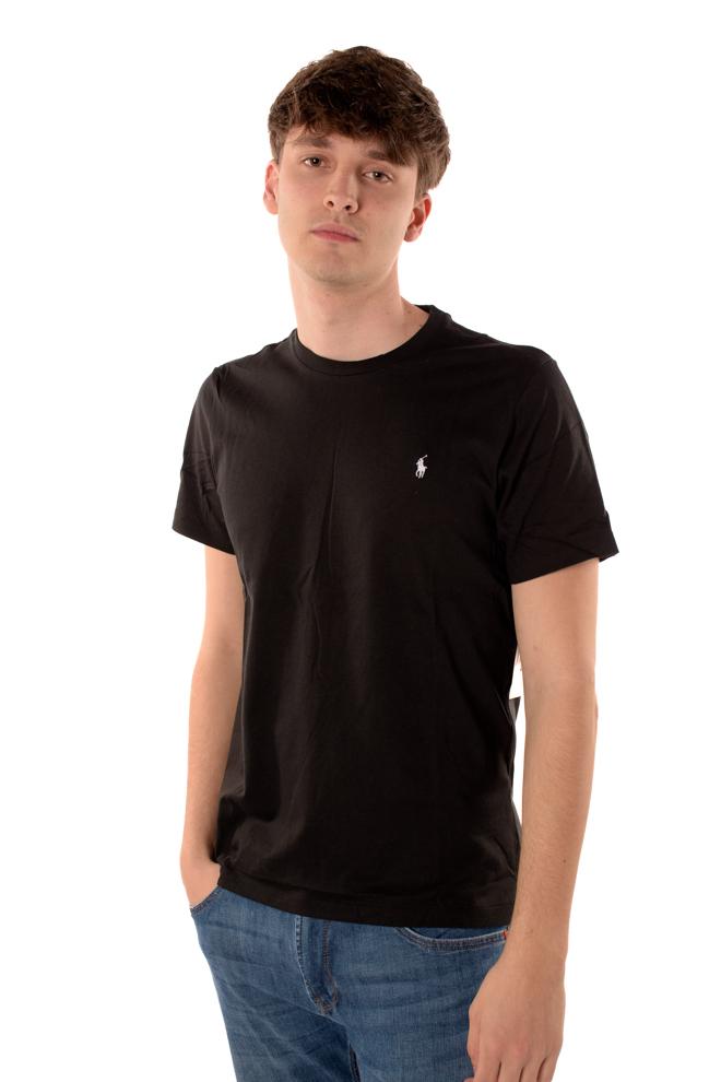 T-Shirt Basic Uomo Nera 