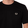 t-shirt logo uomo bianco 
