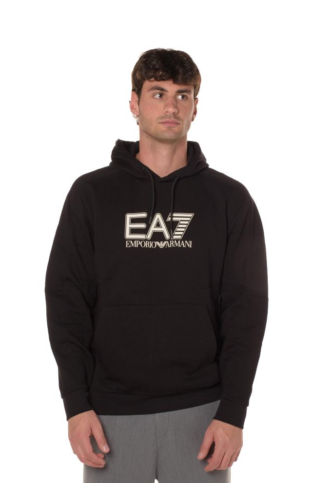 Felpa Gold Uomo 6DPM02NERO EA7