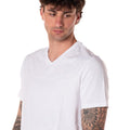 Tshirt Solid Vneck Uomo LVHM298BIANCO CALVIN KLEIN