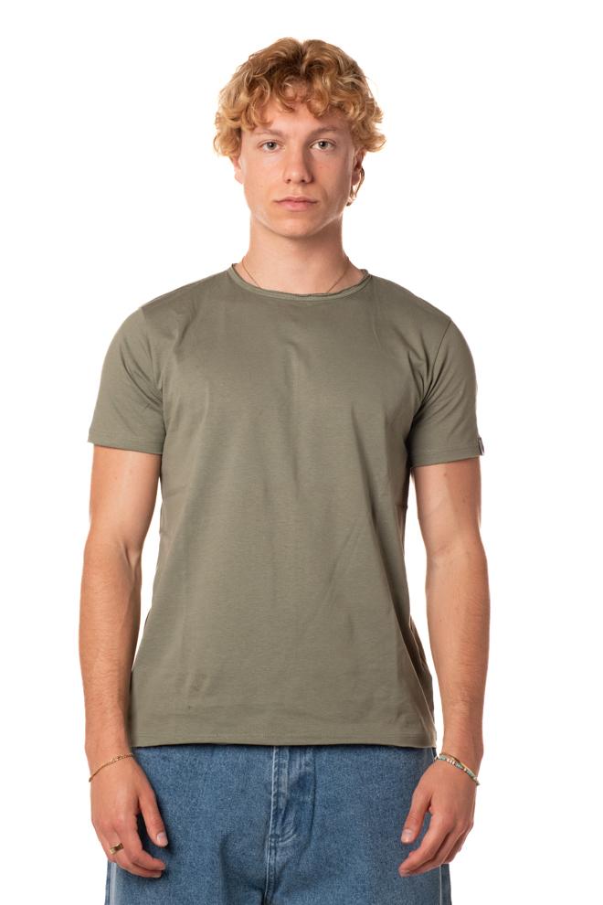 Tshirt Basic Uomo M3590A0002660VERDE REPLAY