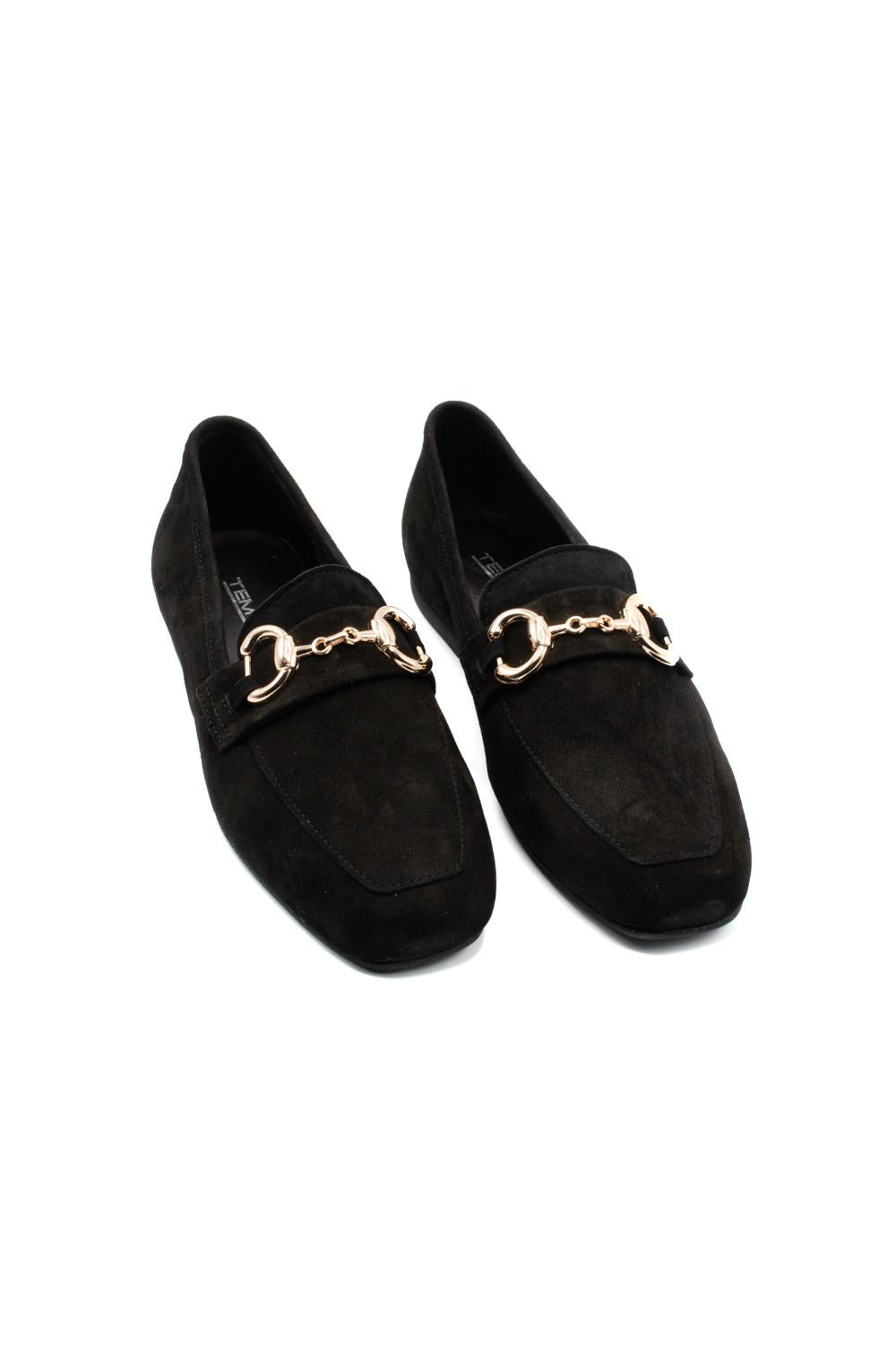 Mocassino Gold Donna 8120NERO TEMY