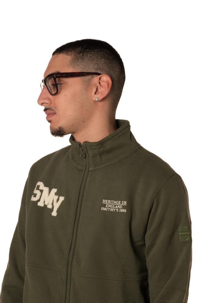 Felpa Smy Uomo 25MFE206VERDE SMITHY'S