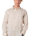Camicia Lino Uomo GL7619BEIGE GIANNI LUPO