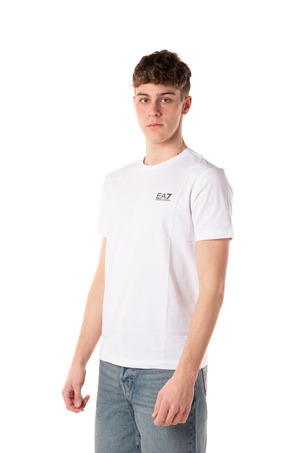 T-shirt Basic Uomo 8NPT26BIANCO EA7