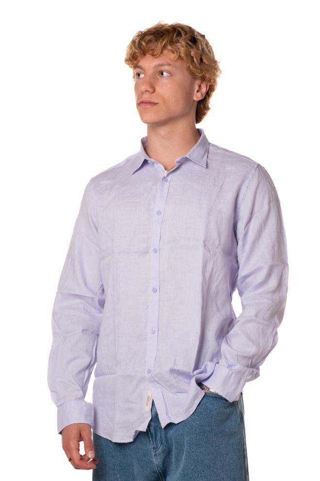 Camicia Lino Uomo 