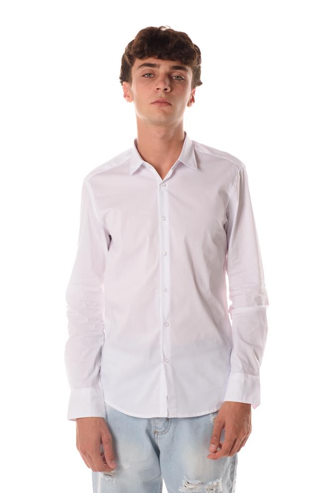 Camicia Slim Uomo Bianca TE002BIANCO TELAMIRA