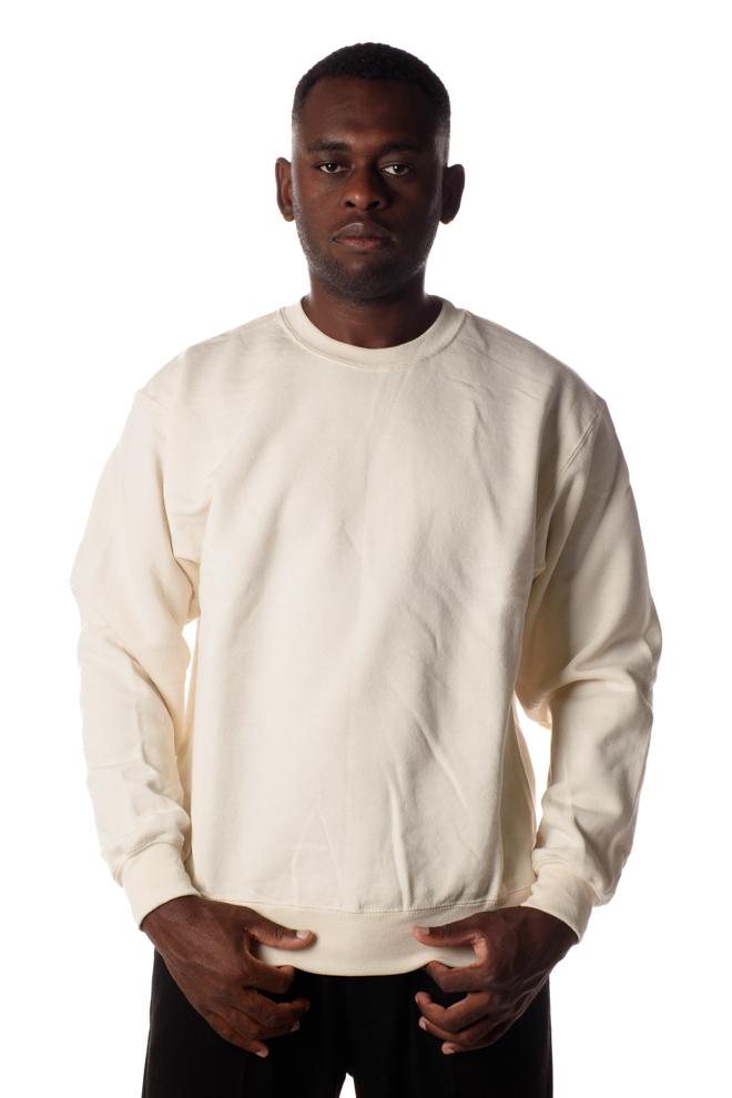 Felpa Classic Girocollo Unisex Beige fruitgirocolloBEIGE FRUIT OF THE LOOM