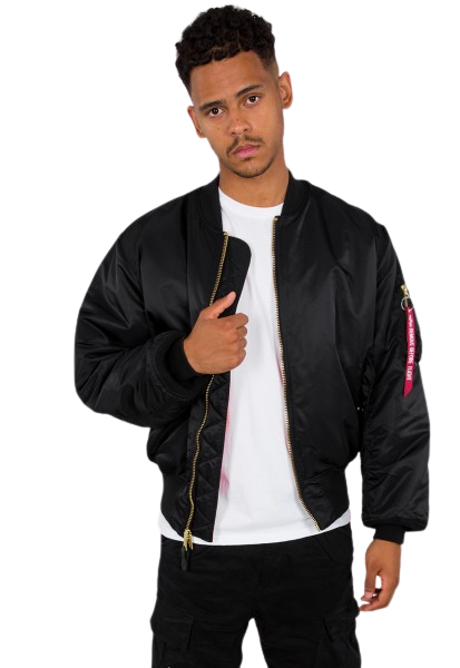Alpha Industries Bomber Uomo MA-1BLKNERO ALPHA INDUSTRIES