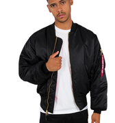 Alpha Industries Bomber Uomo MA-1BLKNERO ALPHA INDUSTRIES