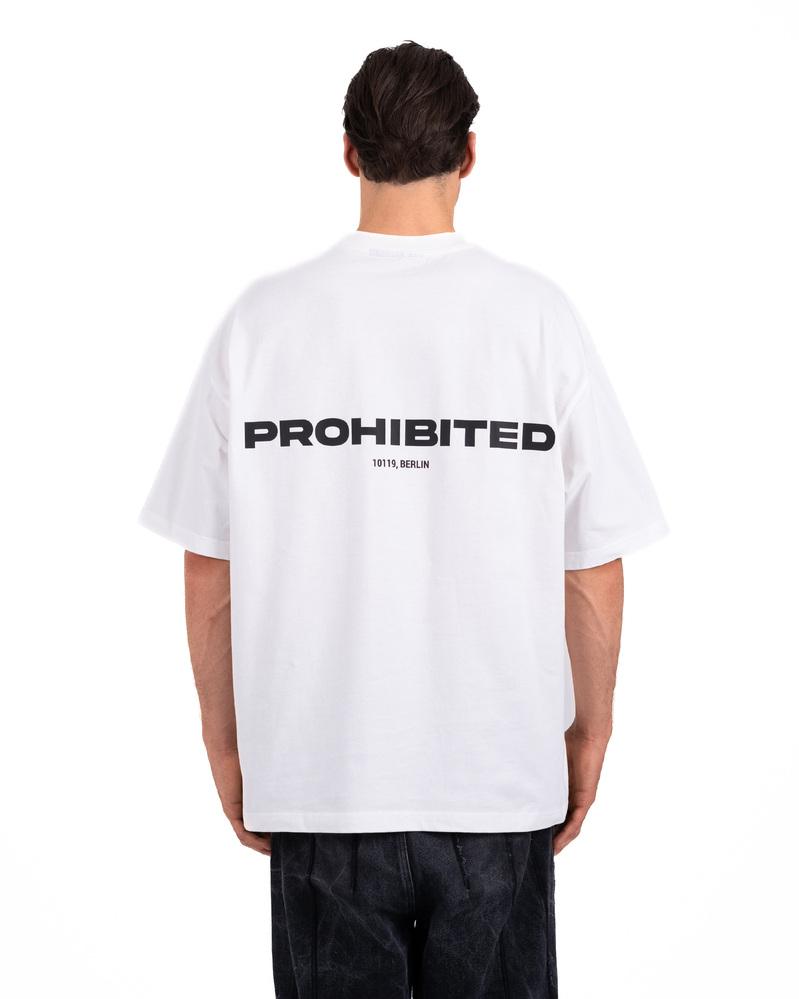 tshirt logo uomo bianco 