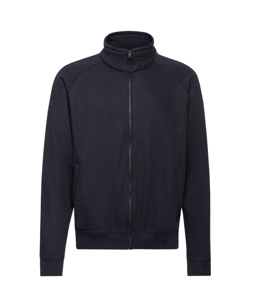 Felpa Classic Full Zip Unisex Blu CLASSICFULLZIPBLU FRUIT OF THE LOOM